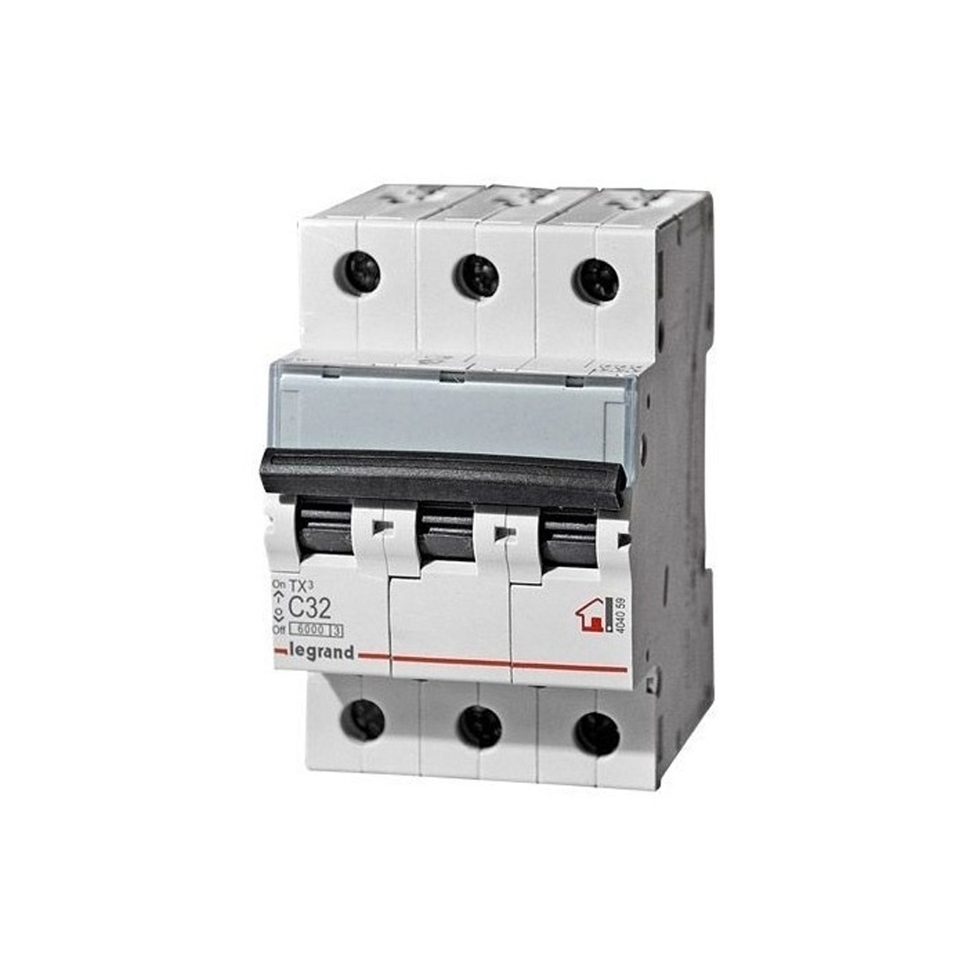 Legrand Автоматический выключатель Legrand 404059 3П C 32A TX3 6000 6kA