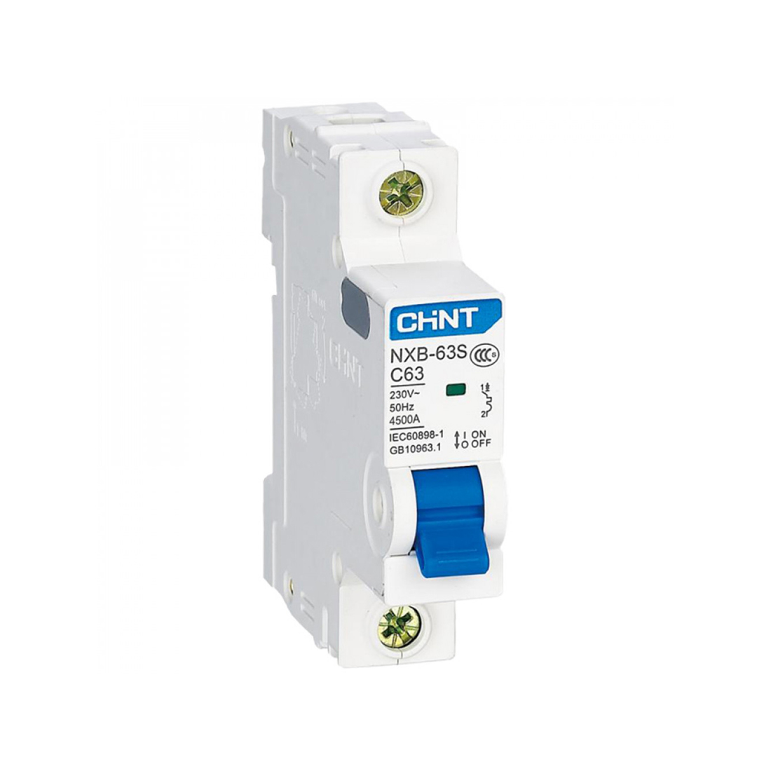 CHINT Автоматический выключатель CHINT NXB-63S 1P 1A C 4,5kA