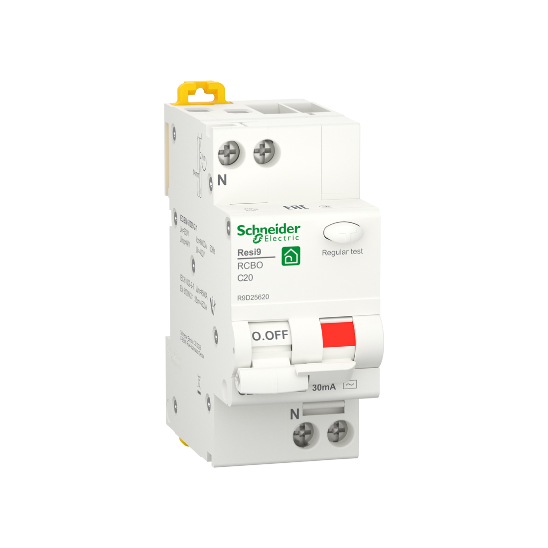 Schneider Electric Дифференциальный автоматический выключатель SE АВДТ 1P+N С 20А 6 kA 30мА АС