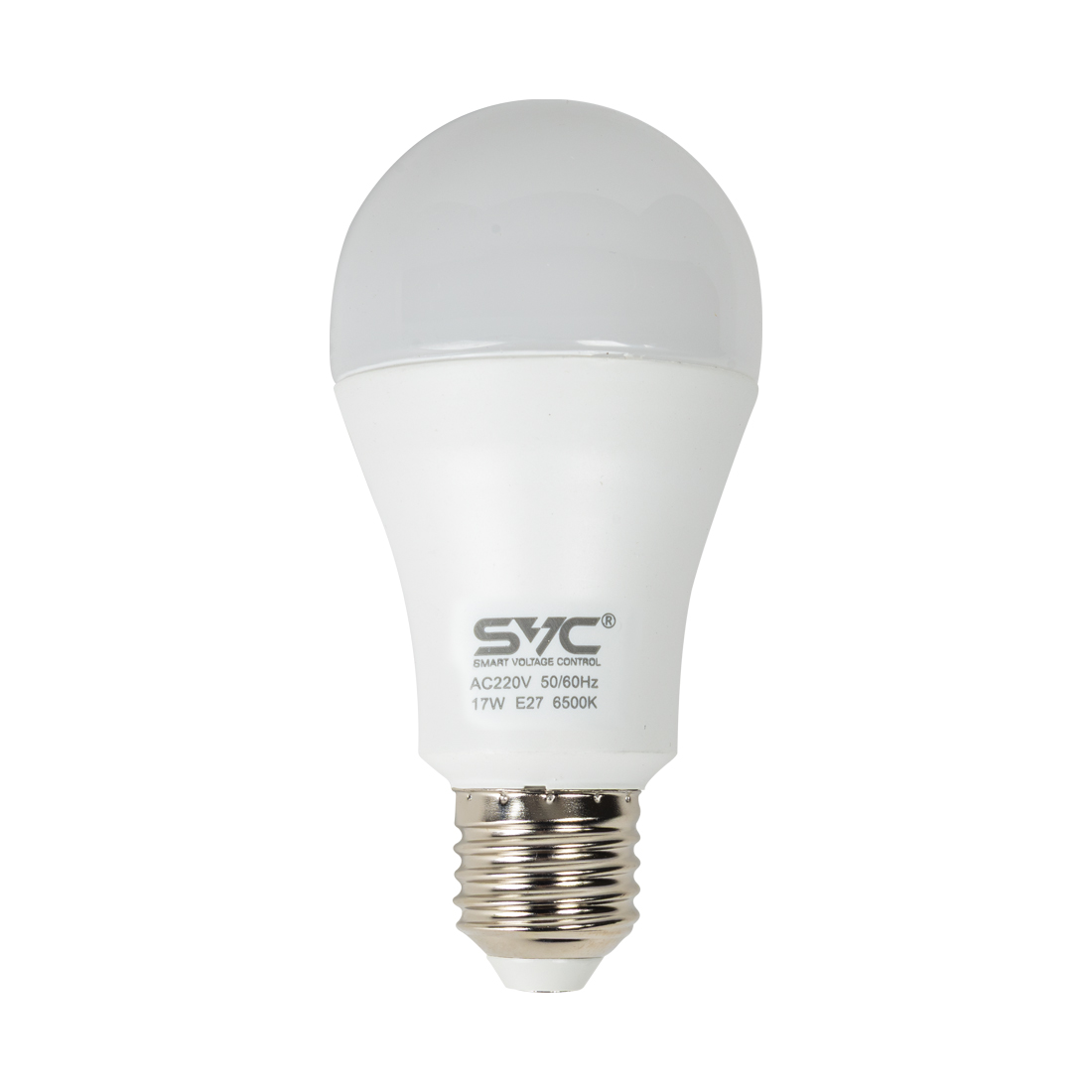 SVC Лампа светодиодная SVC LED A60-17W-E27-6500K Холодный