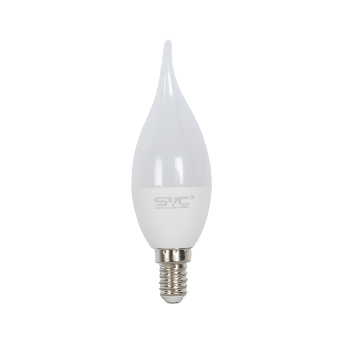 SVC Лампа светодиодная SVC LED CB35-9W-E14-6500K Свеча на ветру Холодный