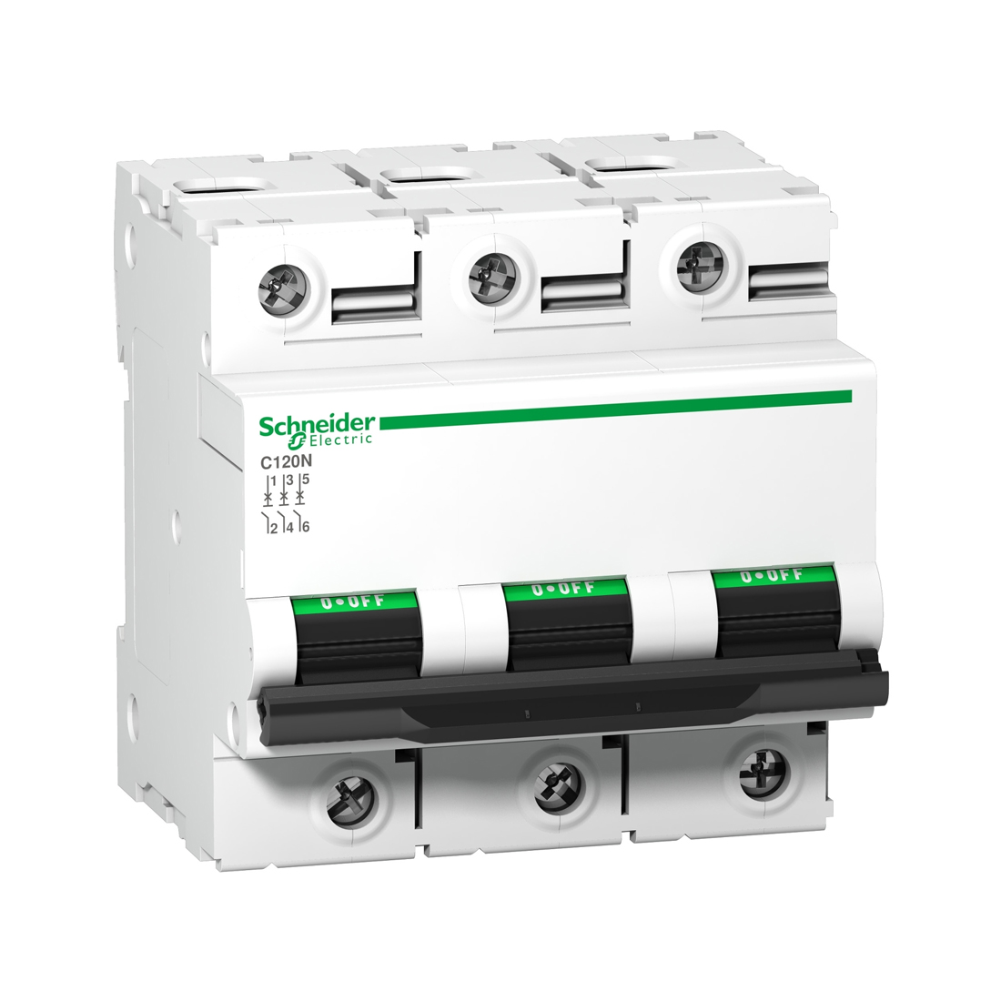 Schneider Electric Автоматический выключатель SE A9N18367 C120N 3P 100A 10кА