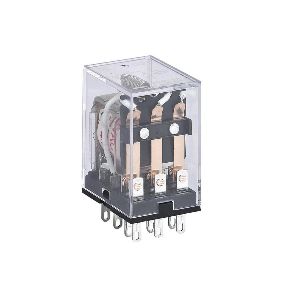 CHINT Промежуточное реле CHINT JZX-22F(D) 4 конт. с инд. LED 3А 220В DC