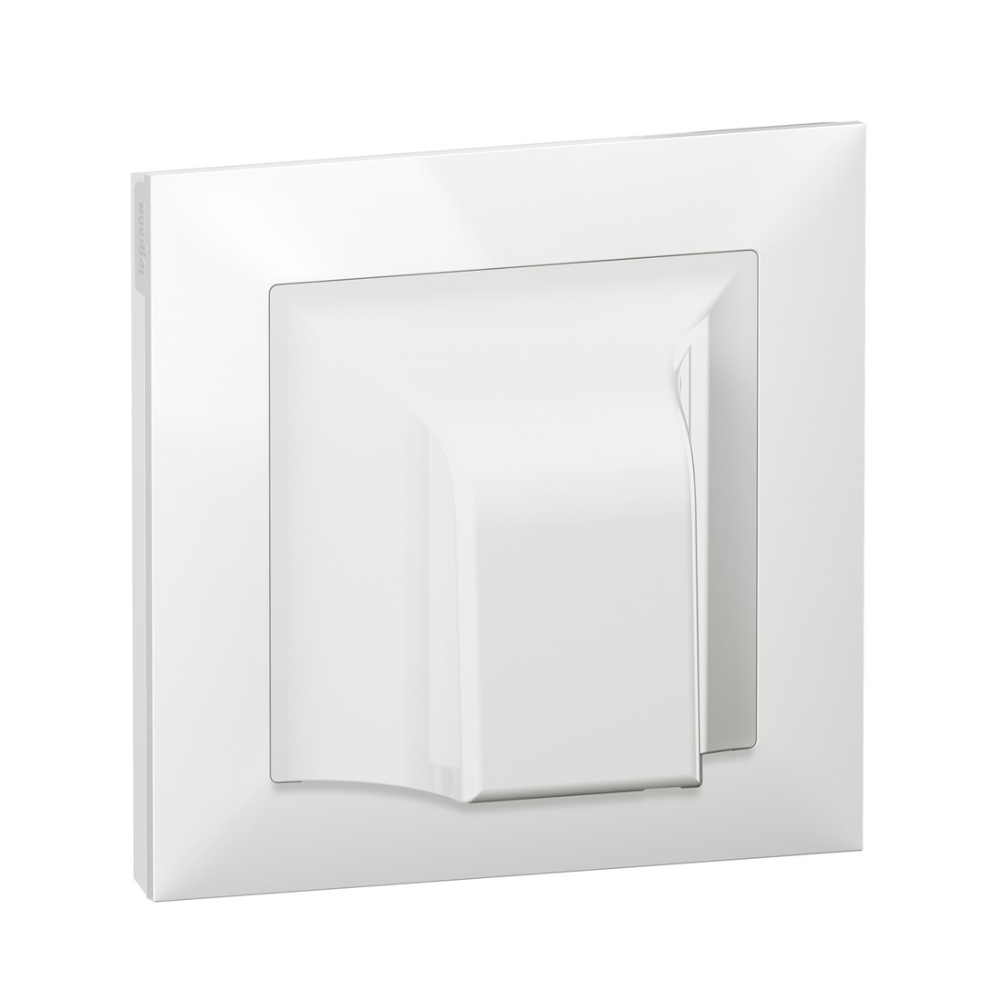 Legrand Вывод кабеля Suno IP21 с лицевой панелью без клемм Белый