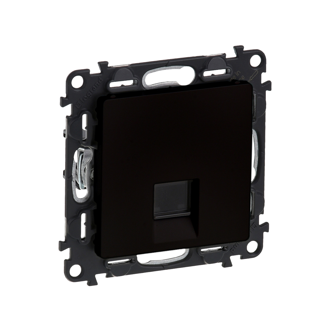 Legrand Информационная розетка одиночная Legrand Valena Life RJ45 Кат.5е UTP с лиц. пан. антрацит