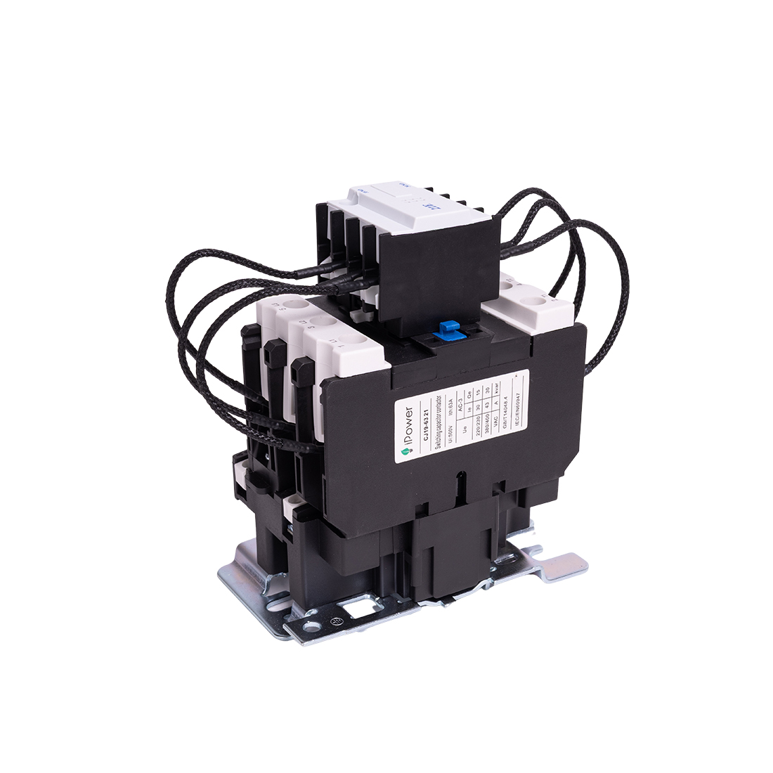 iPower Контактор КРМ iPower CJ19-63A 30кВАр 2НО+1НЗ 230В