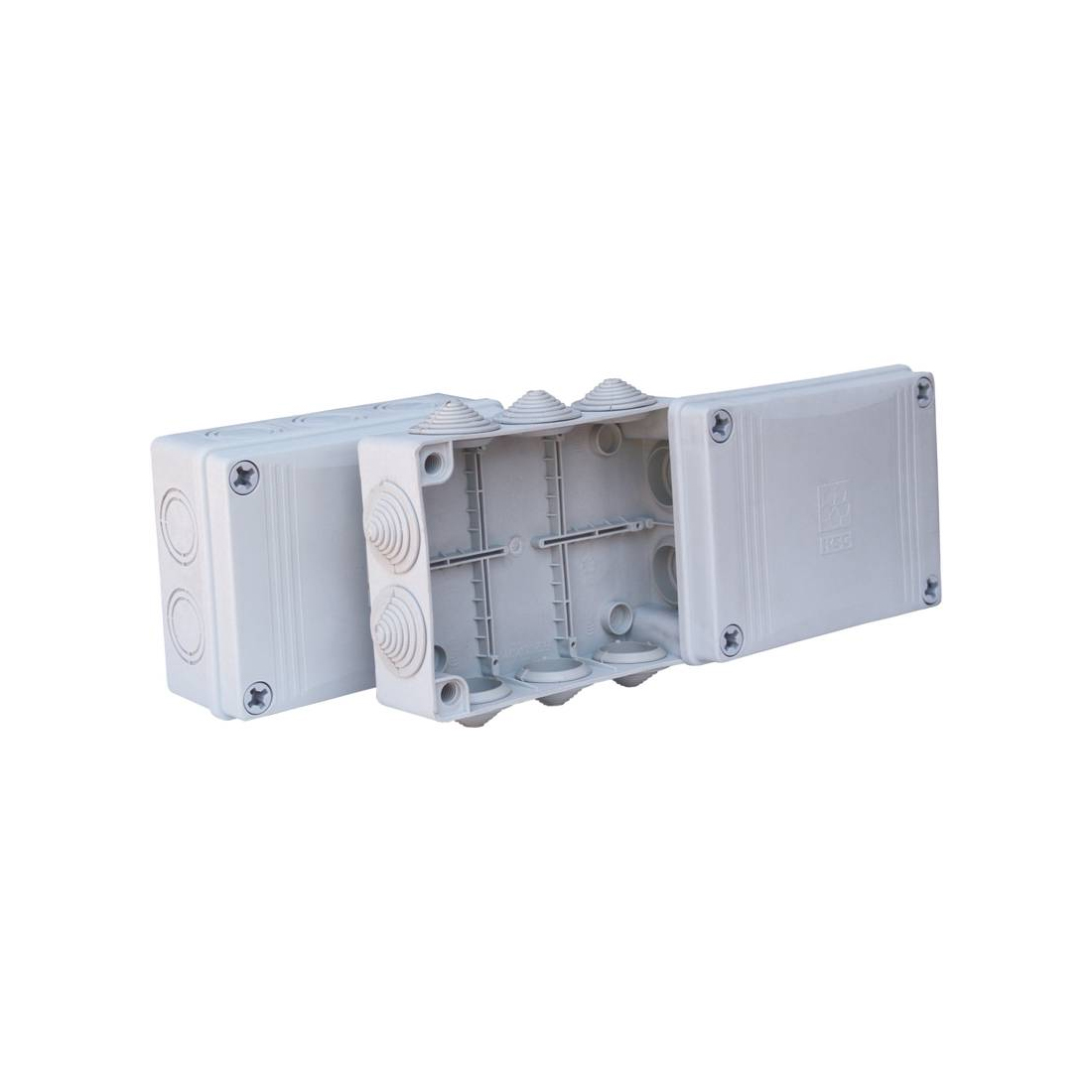 KSC Коробка распаячная KSC 11-308а 140х190х55 для открытого монтажа IP55