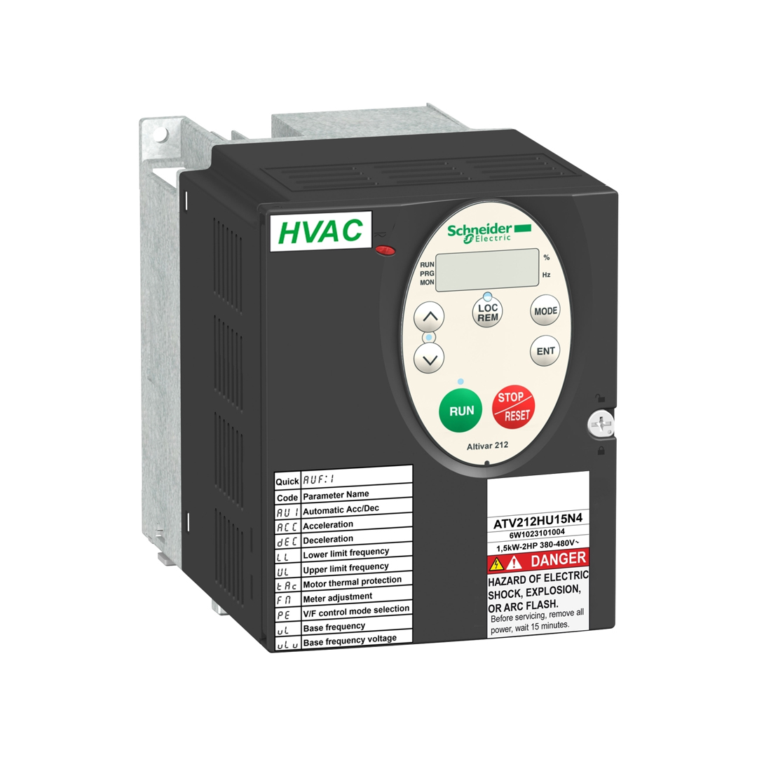 Schneider Electric Преобразователь частоты SE ATV212 2,2Квт 480В IP21