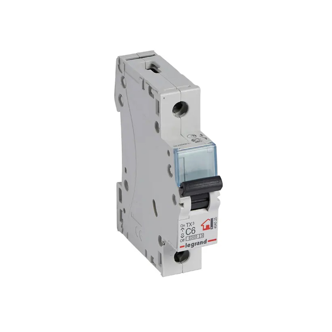 Legrand Автоматический выключатель Legrand 404025 1П C 6A TX3 6000 6kA