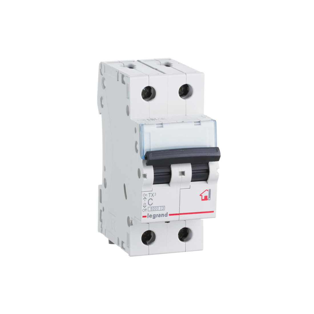 Legrand Автоматический выключатель Legrand 404042 2П C 16A TX3 6000 6kA