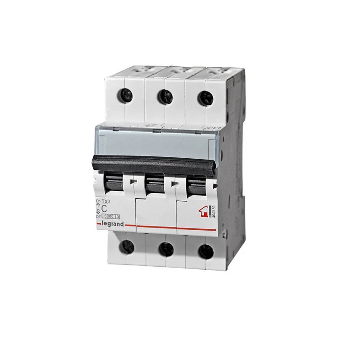 Legrand Автоматический выключатель Legrand 404054 3П С 10A TX3 6000 6kA