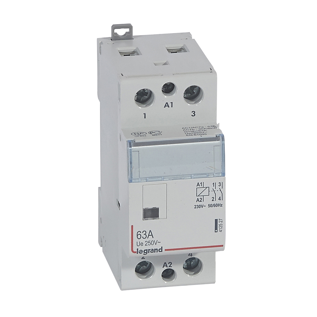 Legrand Модульный контактор Legrand 412527 2НО 63А CX³ 250/230В AC