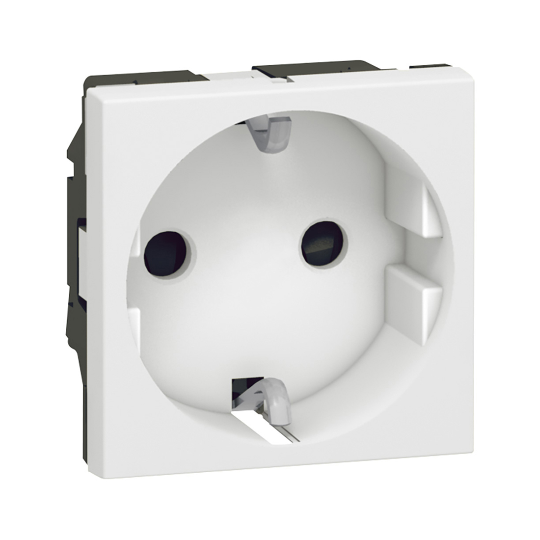 Legrand Розетка электрическая Legrand 077211 Mosaic 2к+З белая