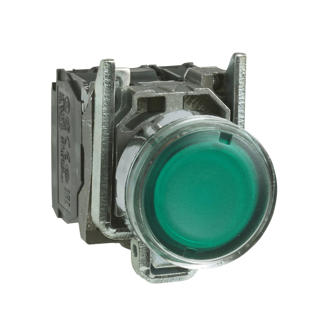Schneider Electric Кнопка SE XB4BW33G5 с возвр. с подсв. 22мм 48-120В зелёная