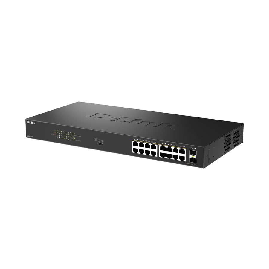 D-Link Коммутатор D-Link DGS-1018P/B1A