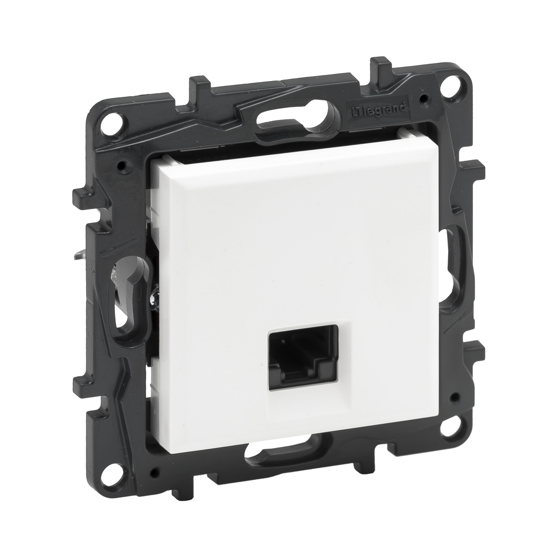 Legrand Информационная розетка одинарная Niloe Step RJ45 Кат.5e UTP Белый new