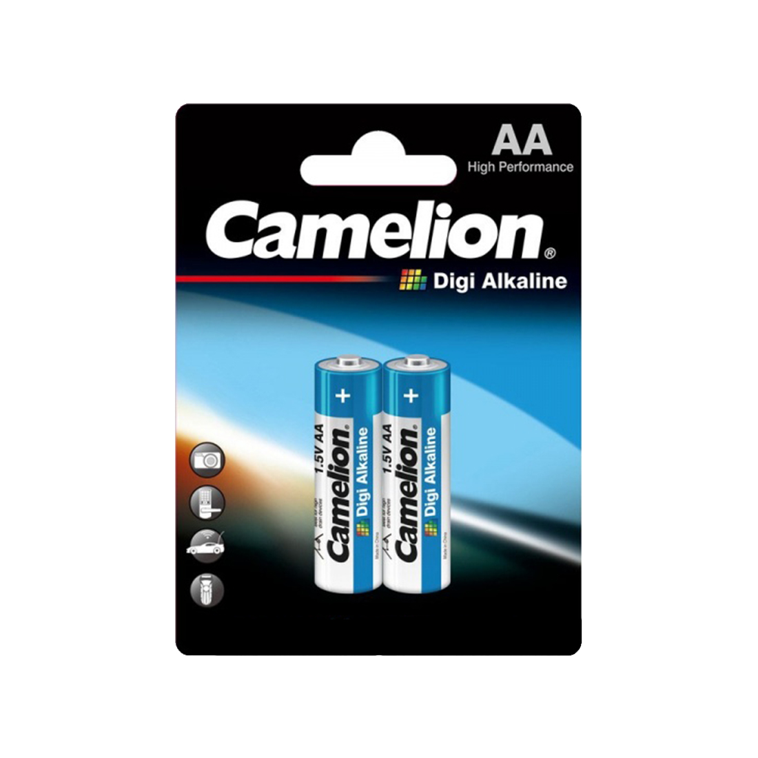 Camelion Батарейка CAMELION Digi Alkaline LR6-BP2DG 2 шт. в блистере
