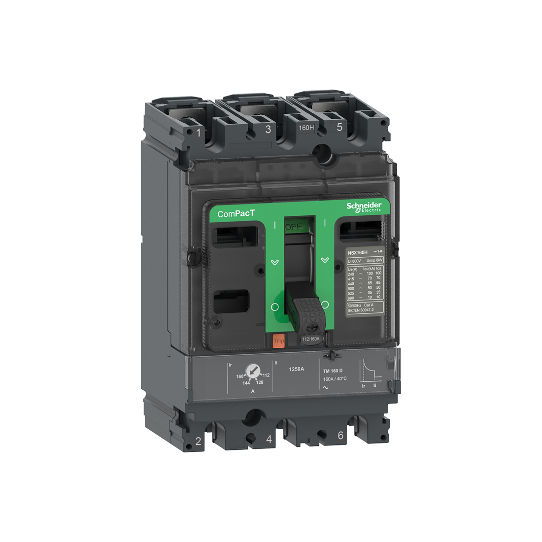 Schneider Electric Автоматический выключатель SE C10F3TM016 NSX100F 36kA AC 3П3Т 16A TMD