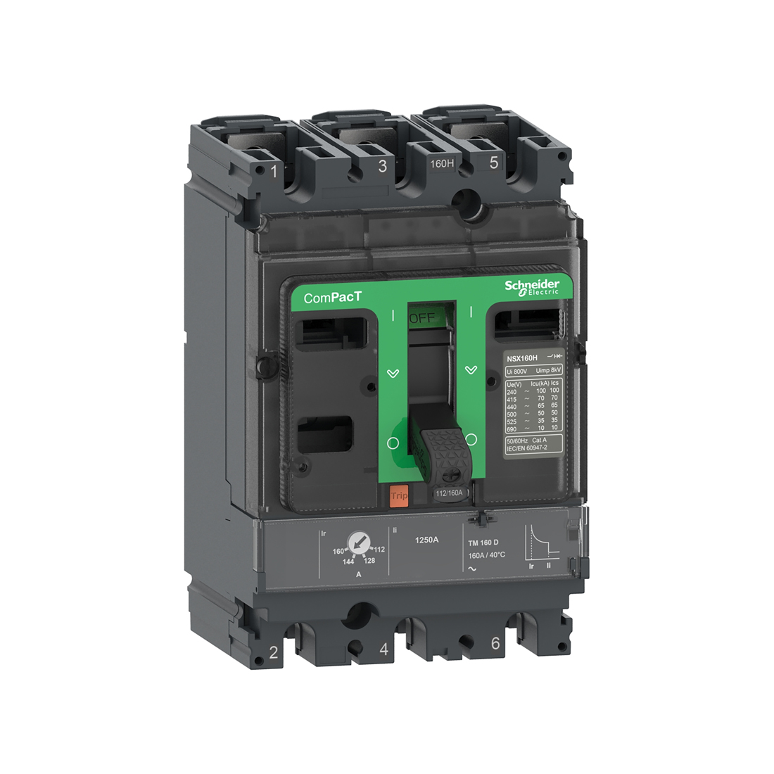 Schneider Electric Автоматический выключатель SE C10F3TM032 NSX100F 36kA AC 3П3Т 32A TMD