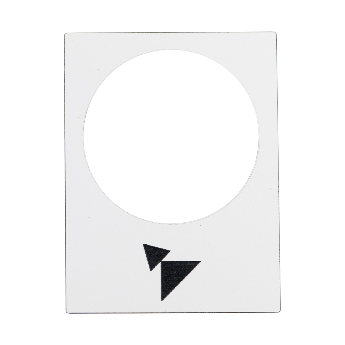 Schneider Electric Маркировка SE ZB2BY4915 30х40 Slow Fast Вправо Вн Белая