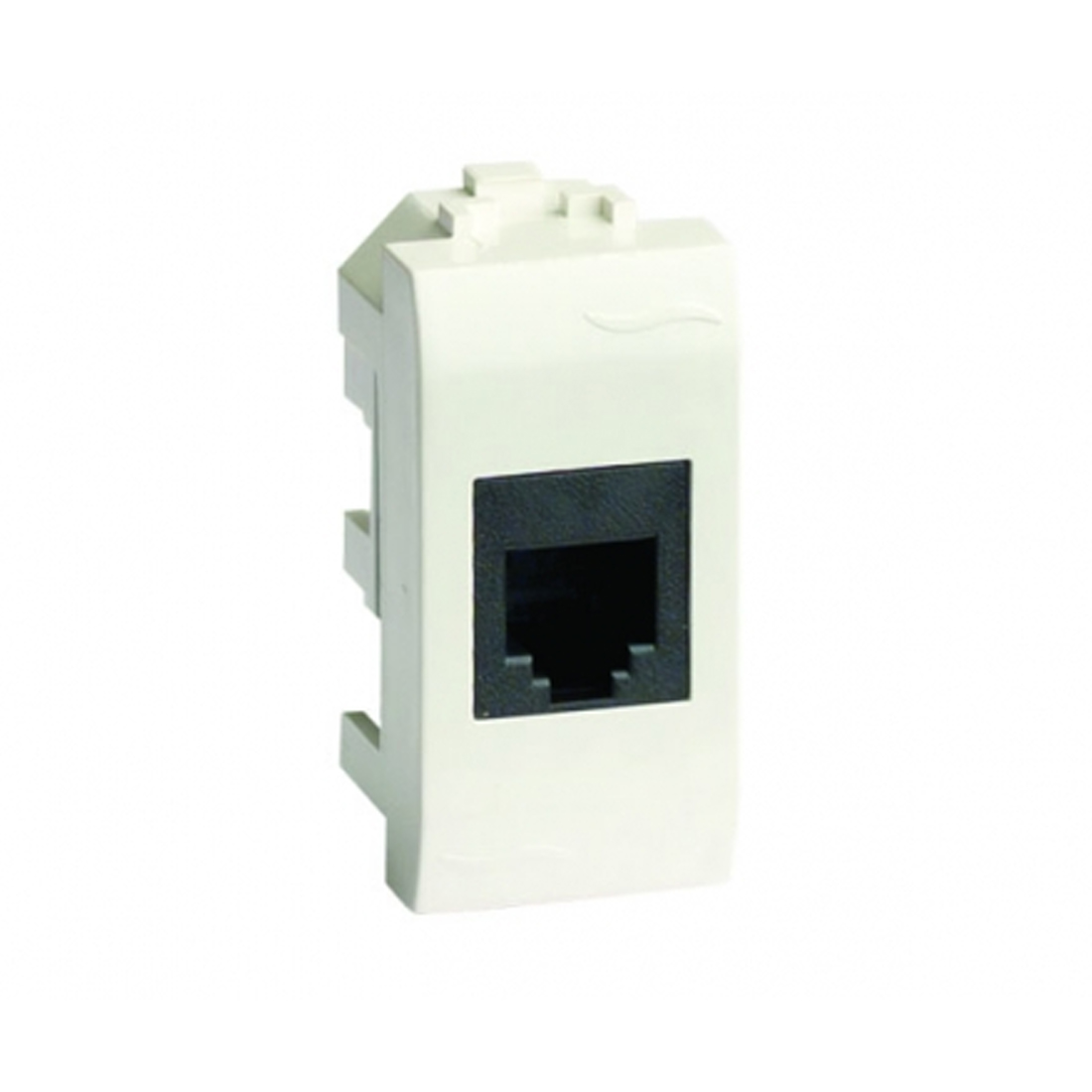 ДКС Телефонная розетка RJ12 DKC серия Brava 76120B