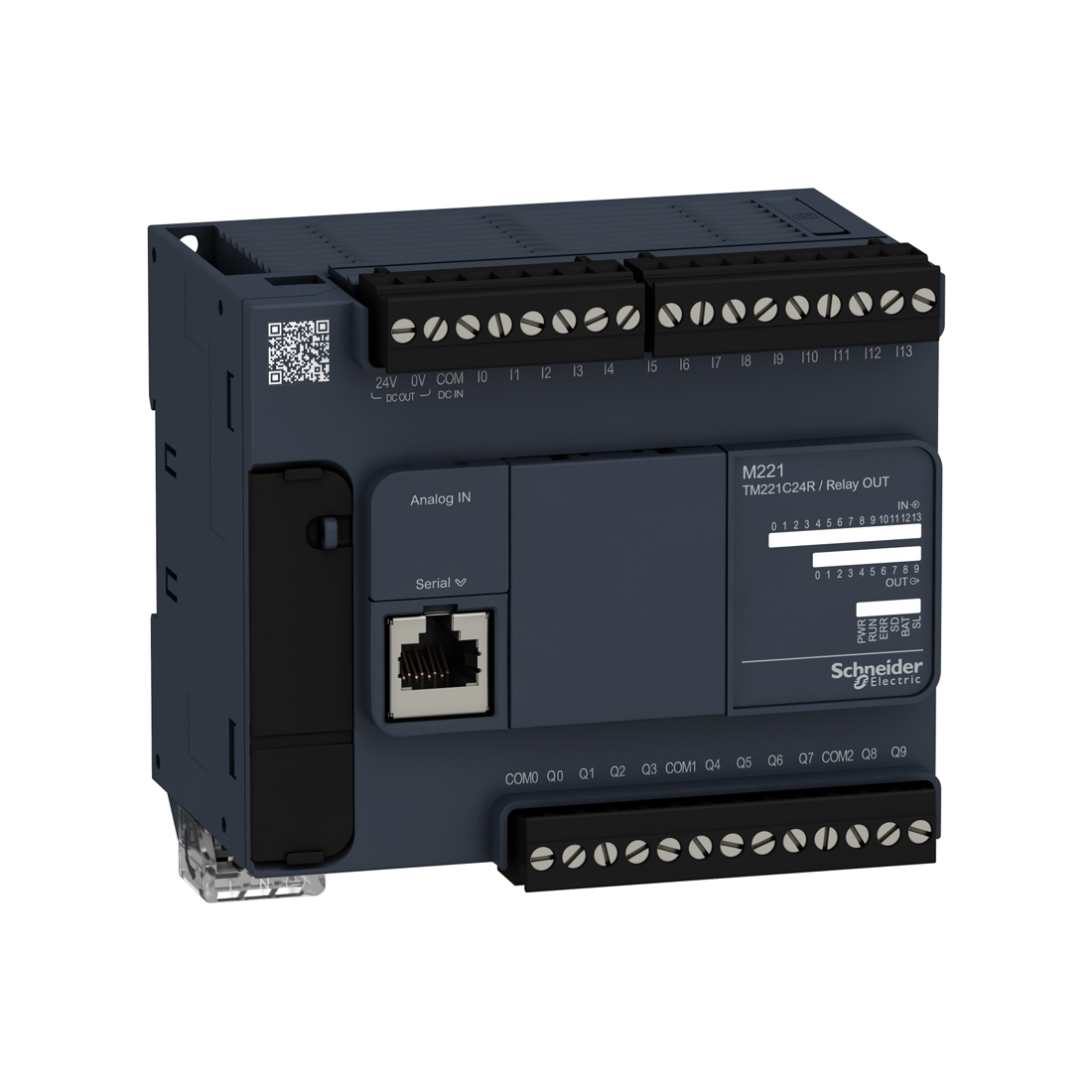 Schneider Electric ПЛК M221-24IO SE TM221C24R M221-24IO реле часы