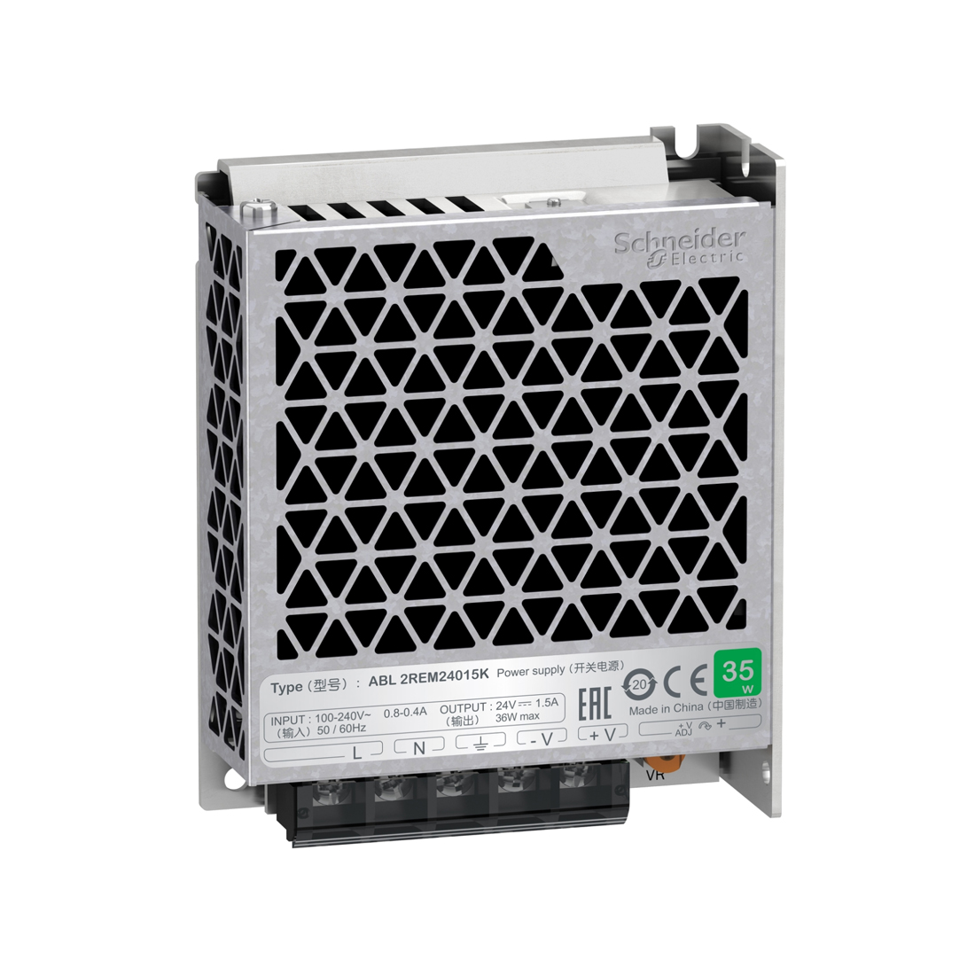 Schneider Electric Блок питания ABL Modicon SE ABL2REM24015K компактный 1,2А 24В 35Вт