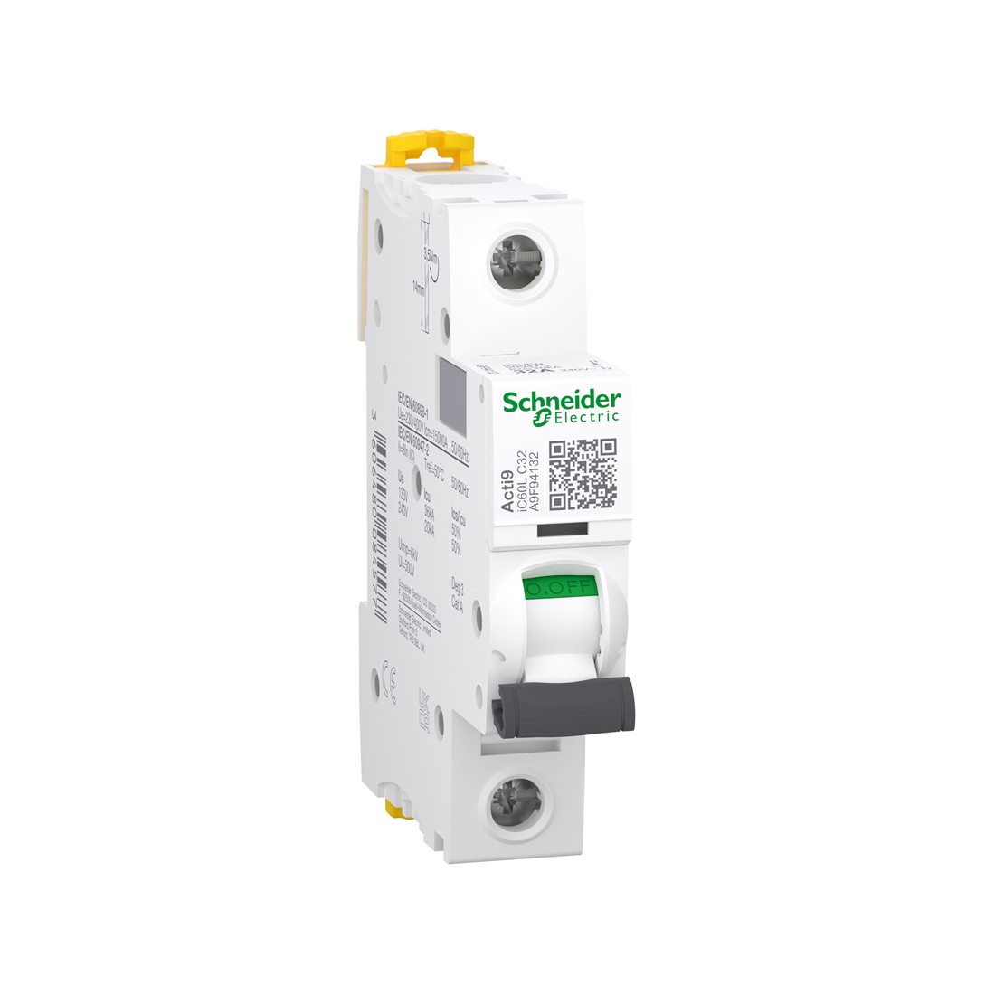 Schneider Electric Автоматический выключатель SE A9F94132 iC60L 1П 32A C