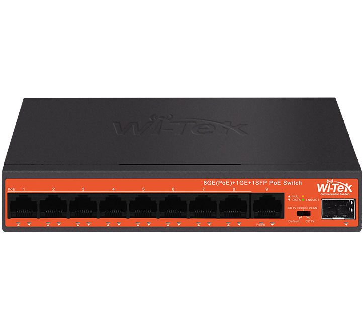 Wi-Tek PoE коммутатор WI-PS309GFH