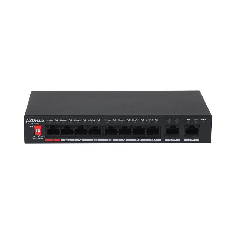 Dahua Коммутатор Dahua DH-S3010-8ET-95