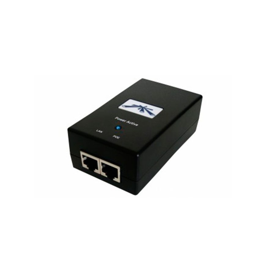 Ubiquiti PoE-инжектор 48 В 24 Вт, гигабитный, passive PoE