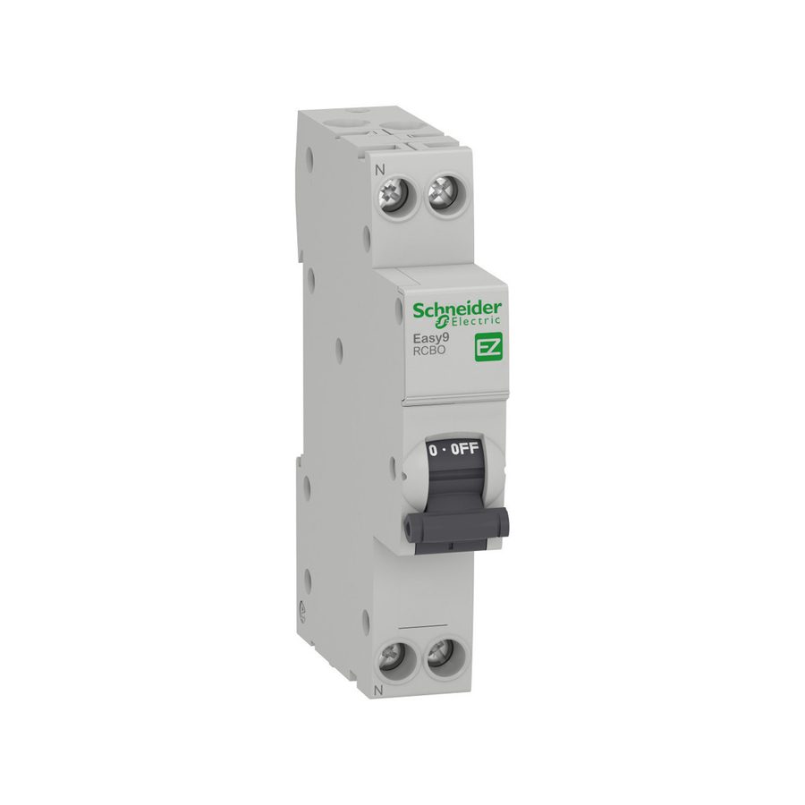 Schneider Electric Дифференциальный автоматический выключатель SE EASY9 1P+N C 16А 1 модуль 18 мм 30мА AC