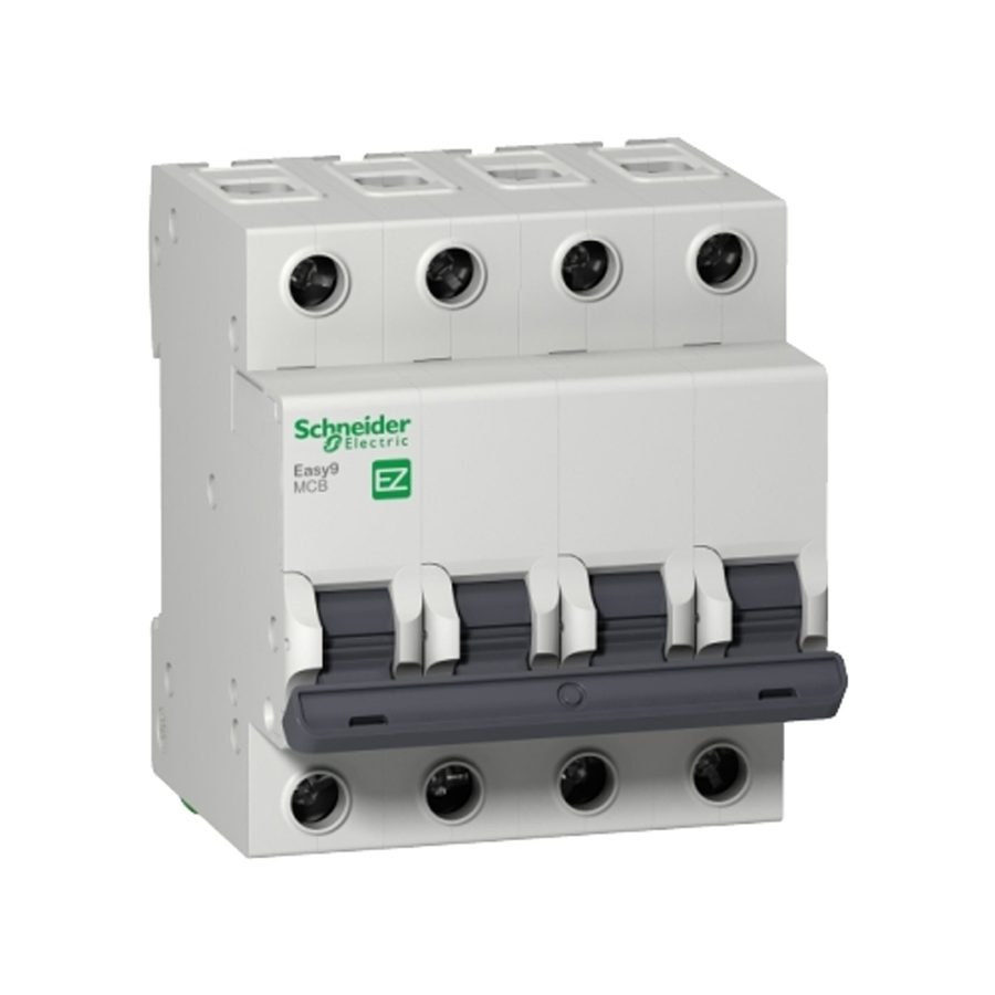 Schneider Electric Автоматический выключатель SE EZ9F34416 EASY 9 4П 16А С 4.5кА 400В
