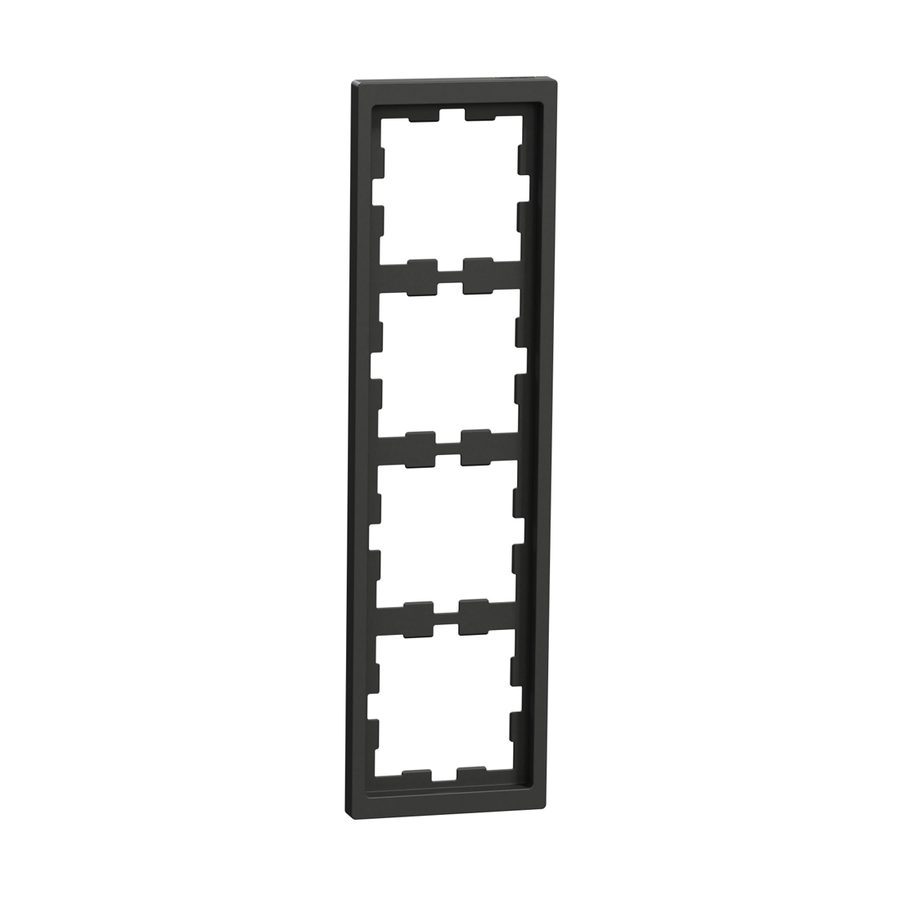 Schneider Electric Рамка MERTEN MTN4040-6534 D-Life 4 постовая антрацит