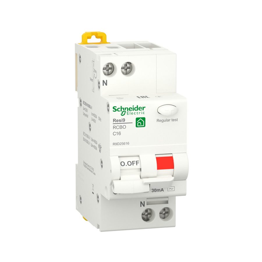 Schneider Electric Дифференциальный автоматический выключатель SE АВДТ 1P+N С 16А 6 kA 30мА АС