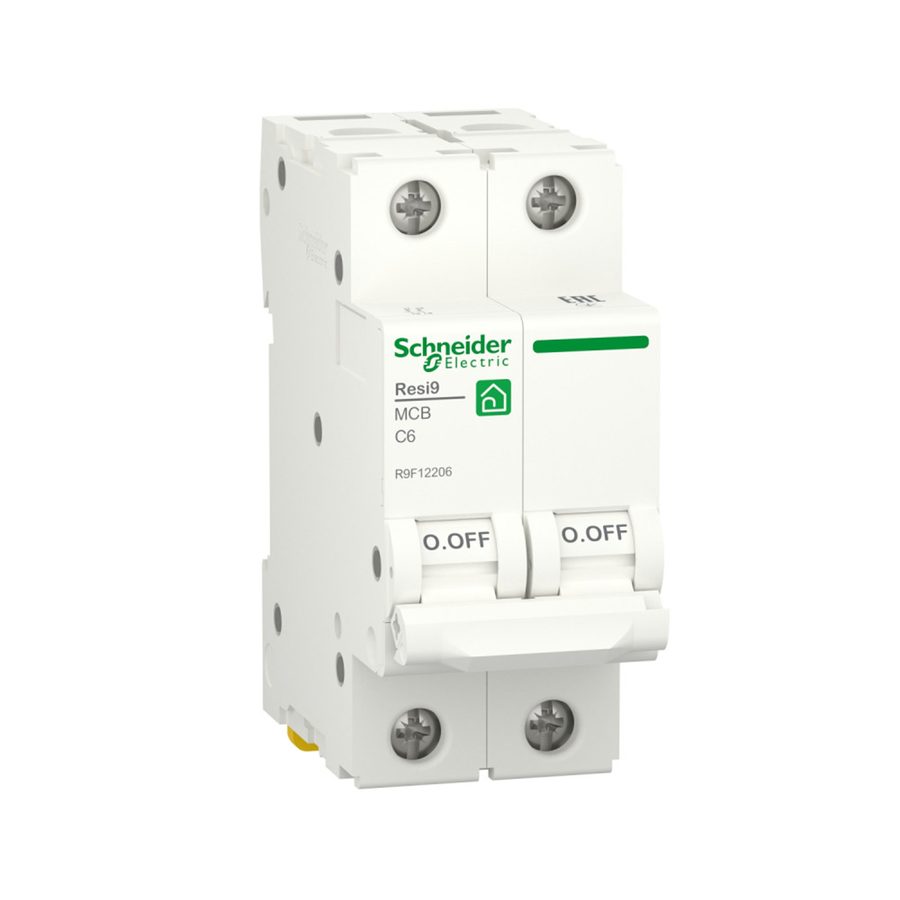 Schneider Electric Автоматический выключатель SE R9F12206 (АВ) 2P С 6А 6 kA