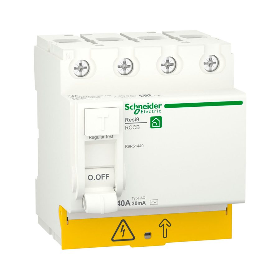 Schneider Electric Выключатель дифференциального тока SE RESI9 4P 40А 30мА