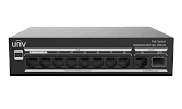 Uniview 9-ти портовый PoE коммутатор NSW2100-9GT1GP-LPOE-IN