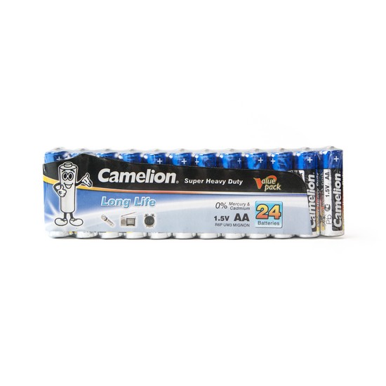 Camelion Батарейка CAMELION Super Heavy Duty R6P-SP24B 24 шт. в плёнке