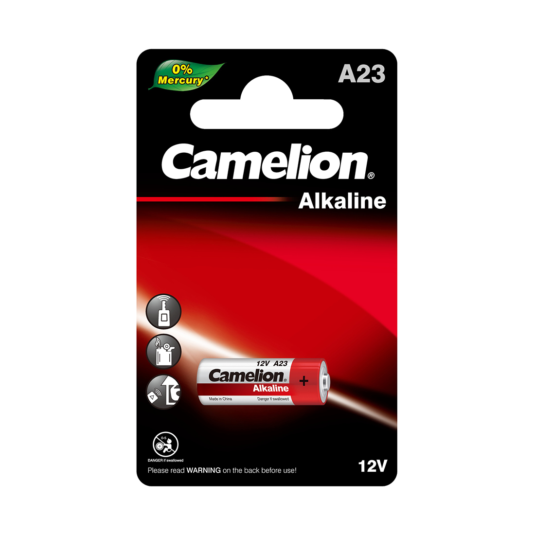 Camelion Батарейка CAMELION Alkaline A23-BP1