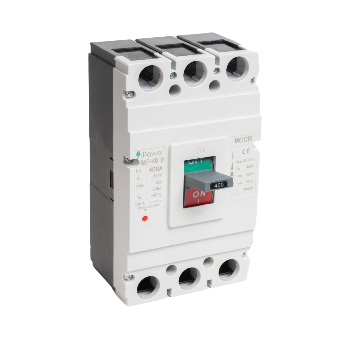 iPower Автоматический выключатель iPower ВА57-400 3P 400A