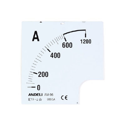 Andeli Шкала для амперметра ANDELI 400/5