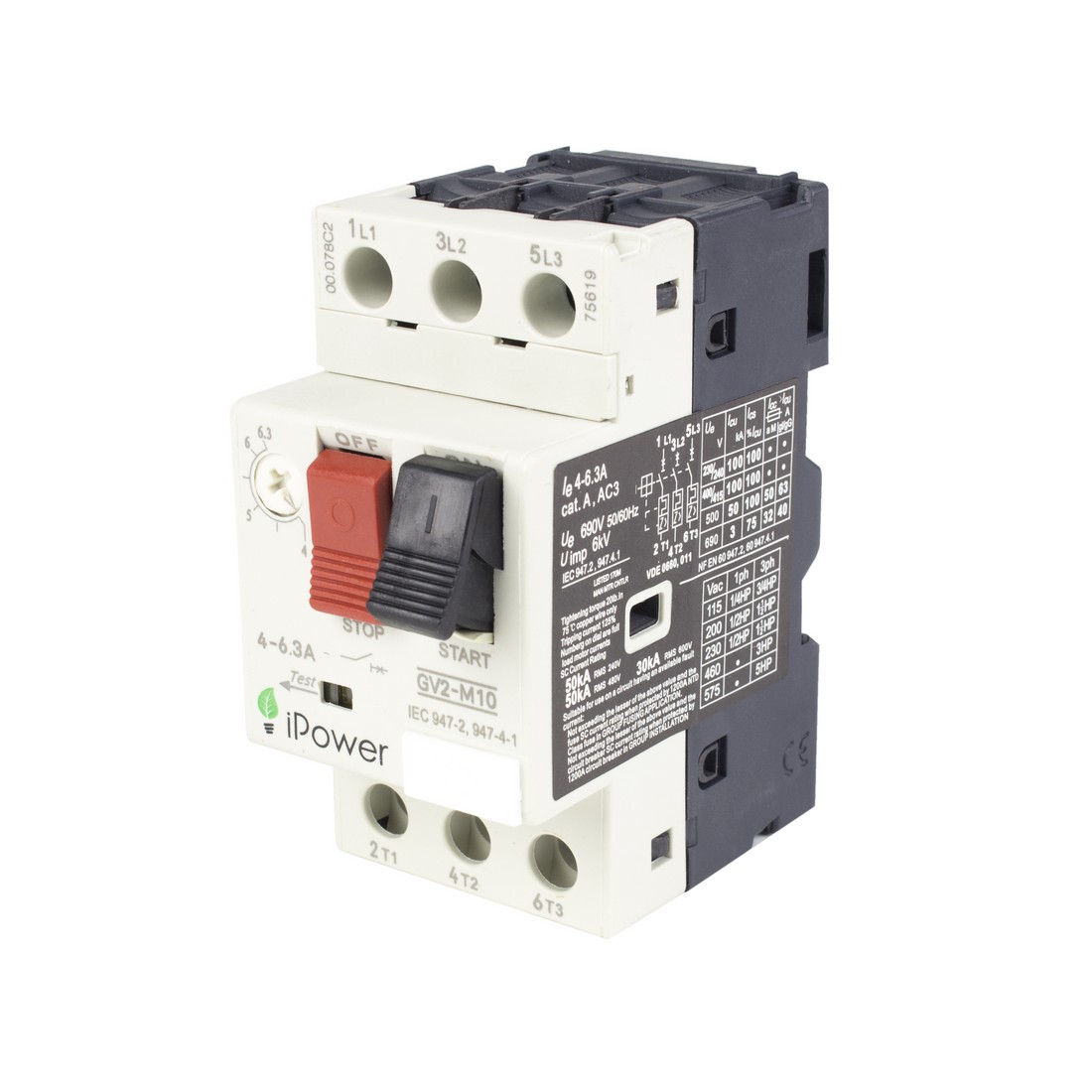 iPower Автомат защиты двигателя iPower GV2-M14 (6-10A)