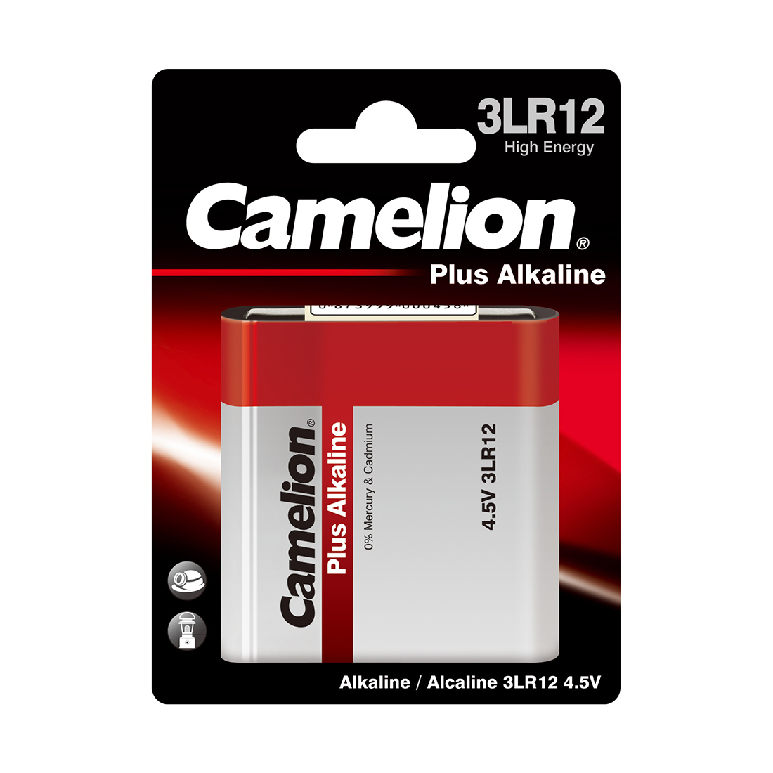 Camelion Батарейка CAMELION Plus Alkaline 3LR12-BP1 4.5V