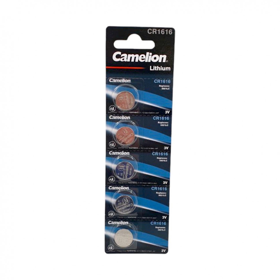 Camelion Батарейка CAMELION Lithium CR1616-BP5 5 шт. в блистере