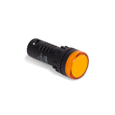 Andeli Лампа светодиодная универсальная ANDELI AD16-22D 220V AC/DC (желтая)