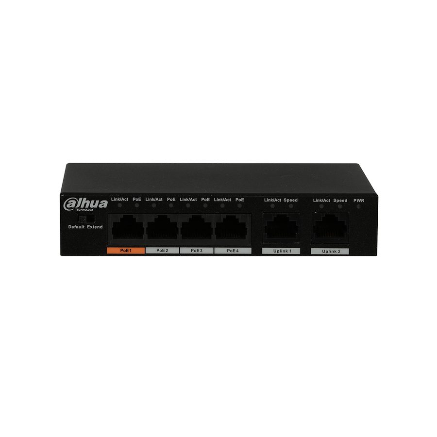 Dahua Коммутатор Dahua DH-PFS3006-4ET-60