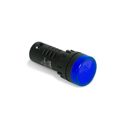 Andeli Лампа светодиодная универсальная ANDELI AD16-22D 220V AC/DC (синия)