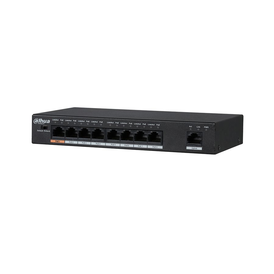 Dahua Коммутатор Dahua DH-PFS3009-8ET-96