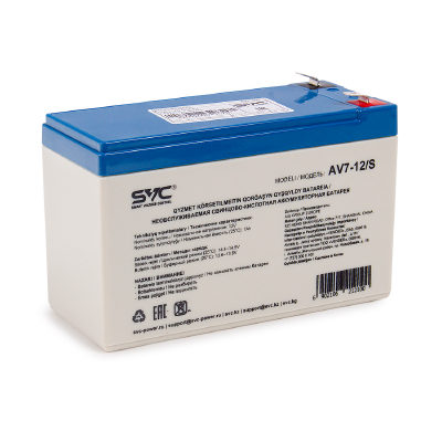 SVC Аккумуляторная батарея SVC AV7-12/S 12В 7 Ач